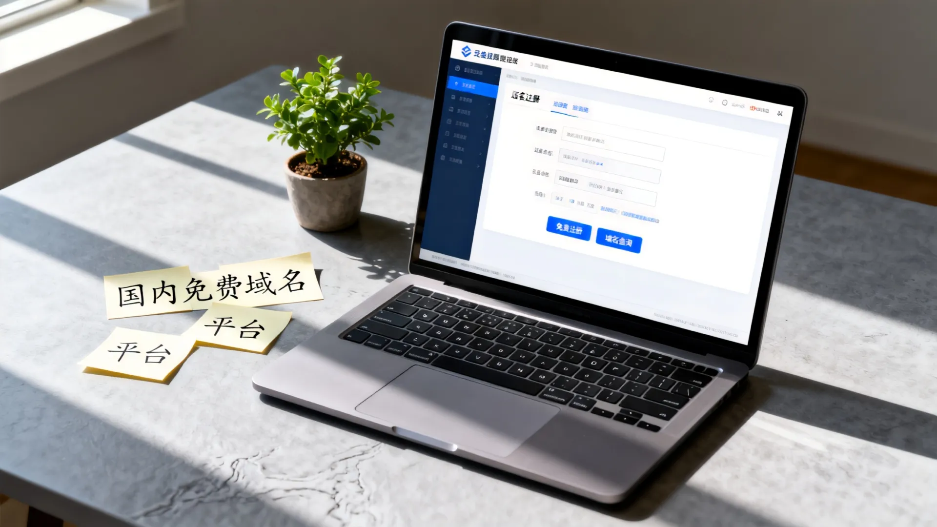 国内哪里可以免费注册域名