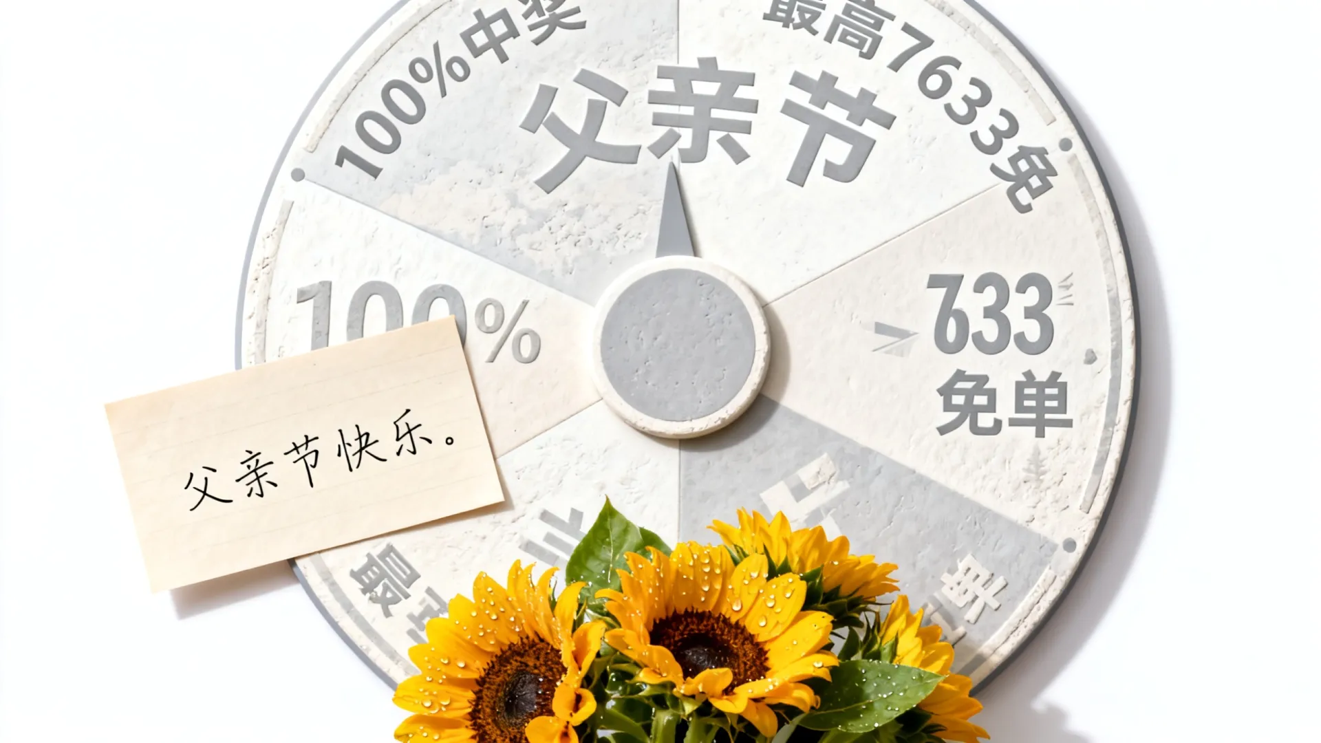 WPEngine父亲节转盘100