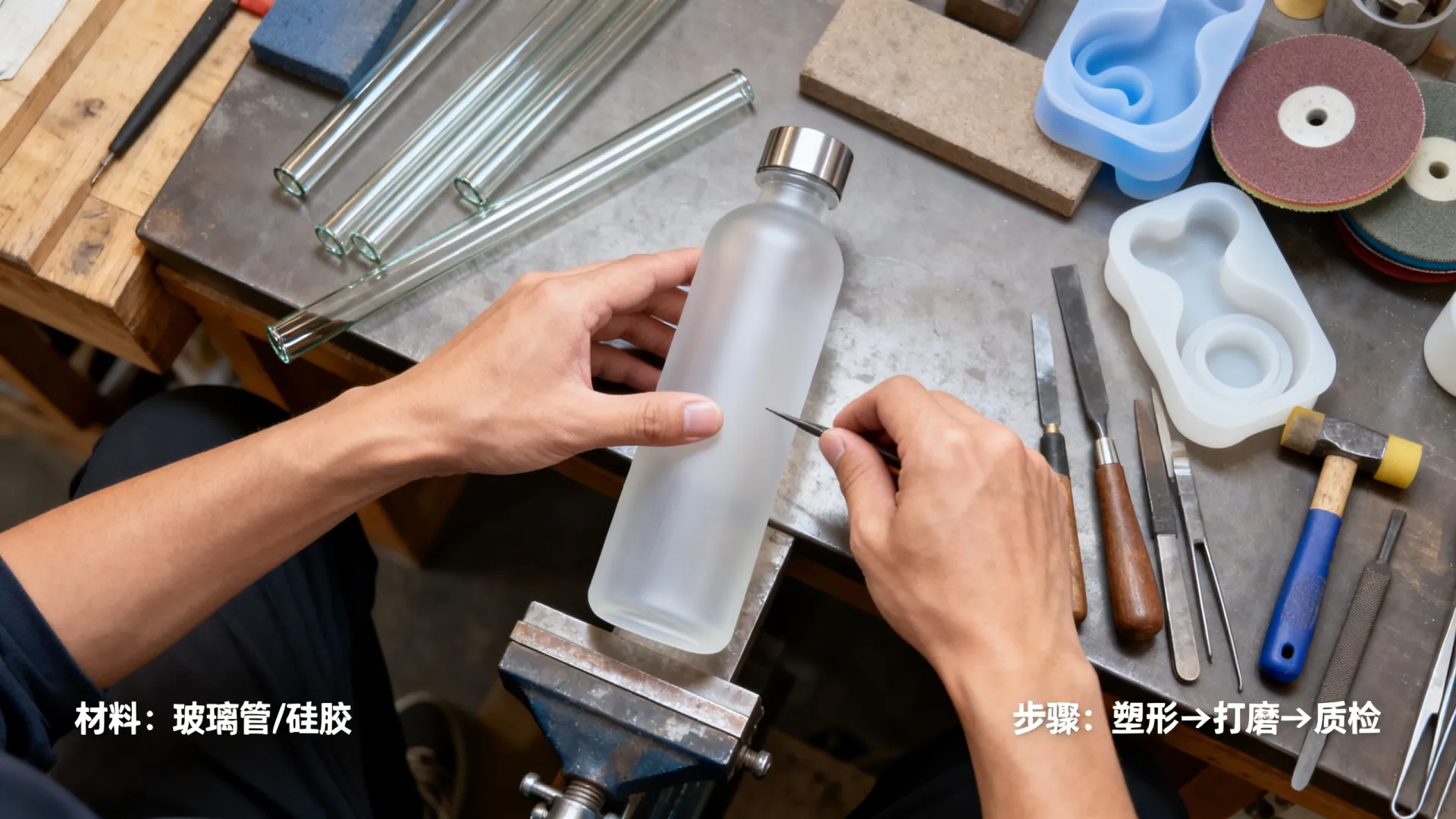 关于水瓶手工制作大模型