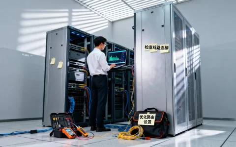 服务器网络延迟高怎么办？如何解决服务器线路延迟问题
