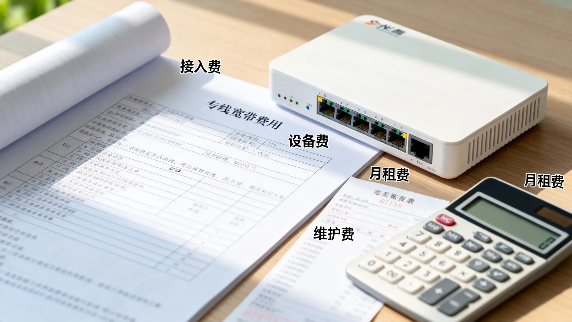 专线宽带费用组成,看完不再被坑 专线宽带费用组成