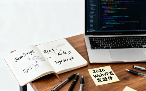 2026年学什么Web开发技术?主流技术趋势解析