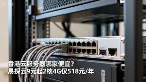 香港云服务器哪家便宜?易探云9元起2核4G仅518元/年