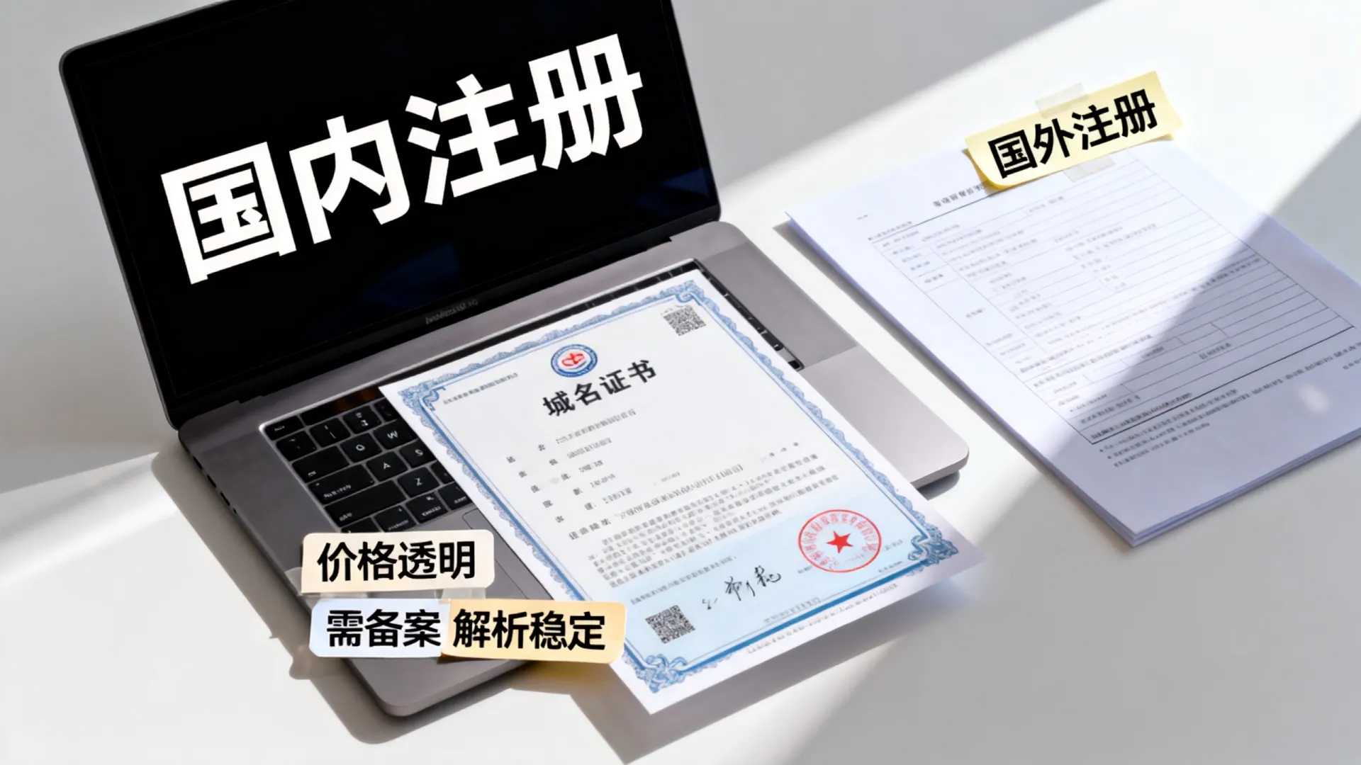 国内国外注册域名的对比 国内国外注册域名的对比