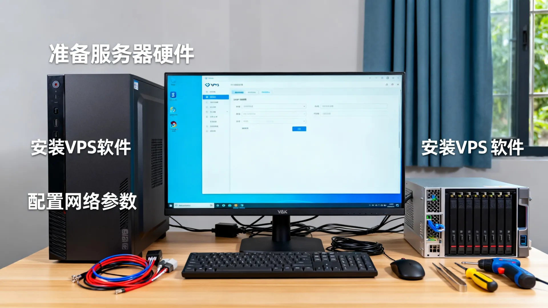 服务器搭建虚拟VPS怎么做？新手如何搭建服务器VPS？