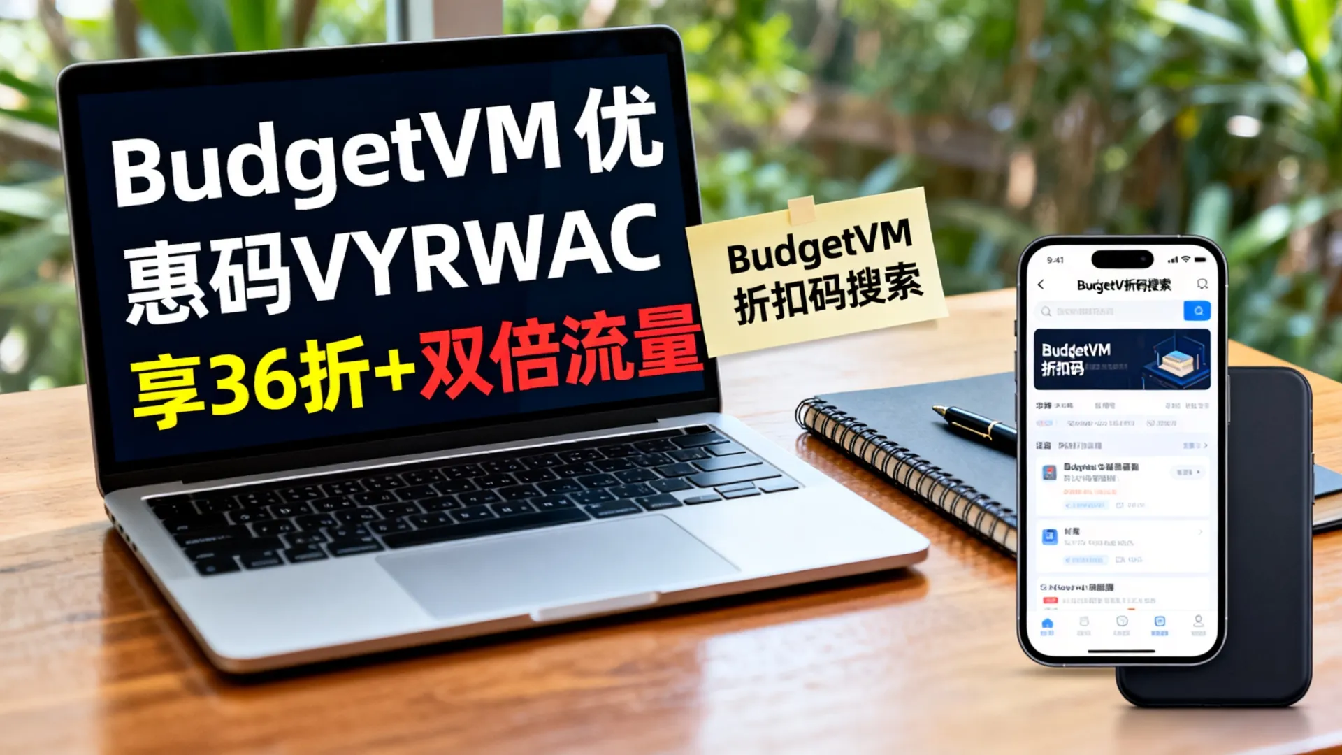 如何获取BudgetVM优惠码VYRWAC享36折