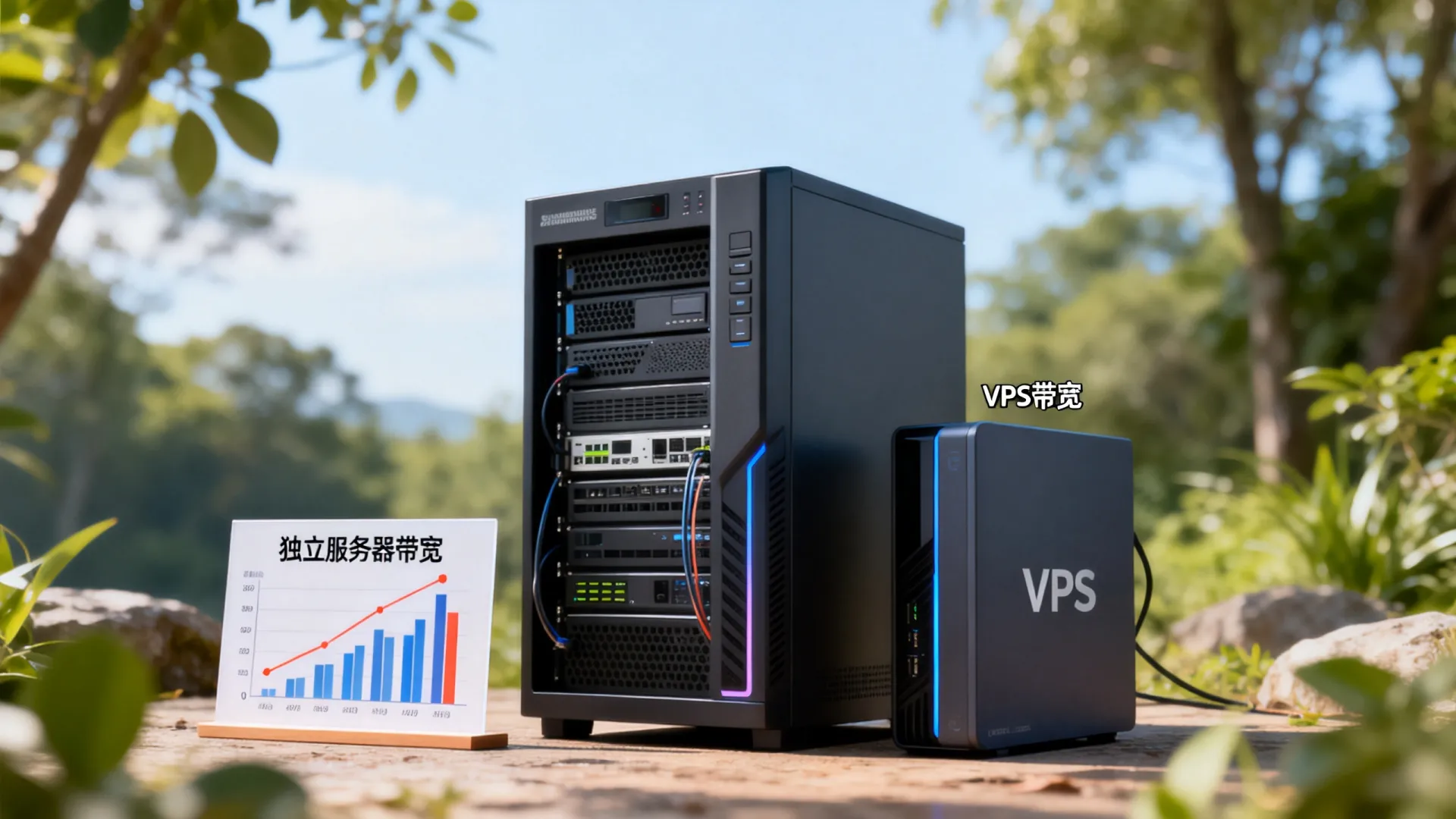 独立服务器带宽和VPS带宽区别在哪
