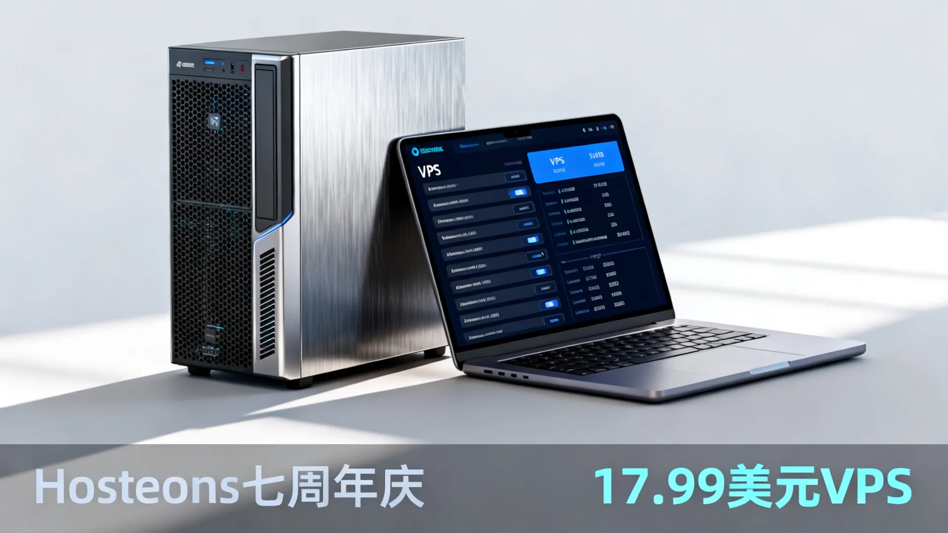 hosteons七周年庆AMD VPS:17.99美元/年,法国/德国/美国8机房,支持支付宝/Paypal - BGP多线,流量用不完 hosteons七周年庆AMD VPS