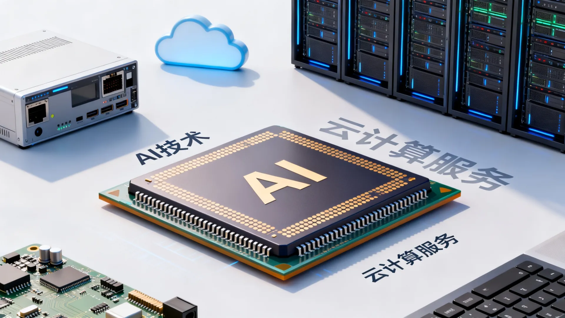 AI和云计算属于多媒体吗，人工智能云计算有什么区别