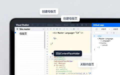 ASP.NET母版页怎么用?完整创建步骤教程详解
