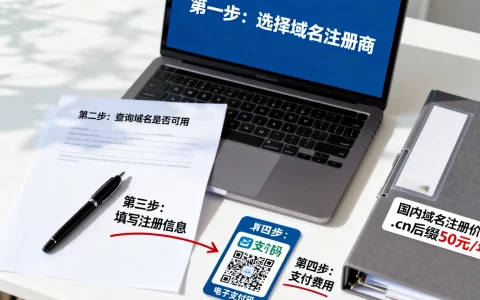 国内域名注册申请流程是什么，国内域名注册多少钱？