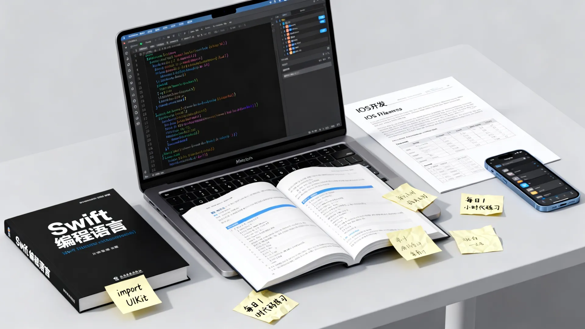 Swift iOS开发教程怎么学，零基础新手如何入门