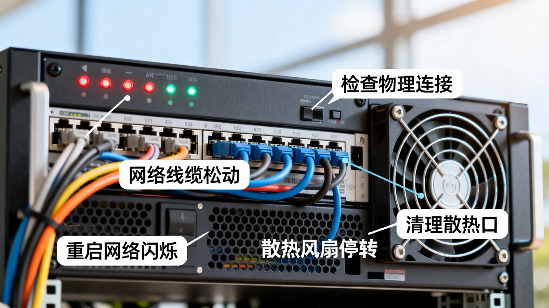 服务器操作系统一般会出现什么故障，常见故障怎么解决