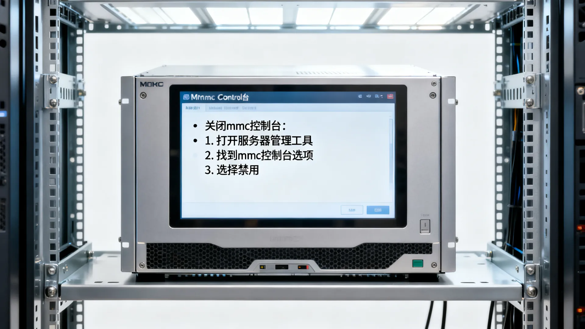 服务器操作系统中mmc关闭 服务器操作系统中mmc关闭