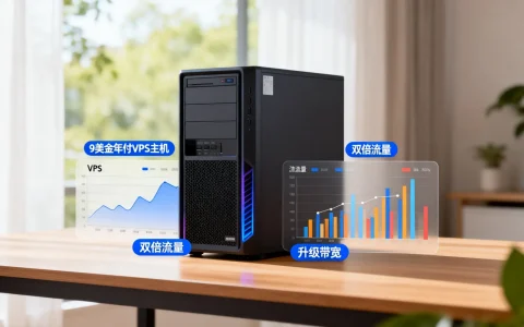 9美金年付VPS主机真的只送双倍流量和升级带宽吗?评测揭秘!