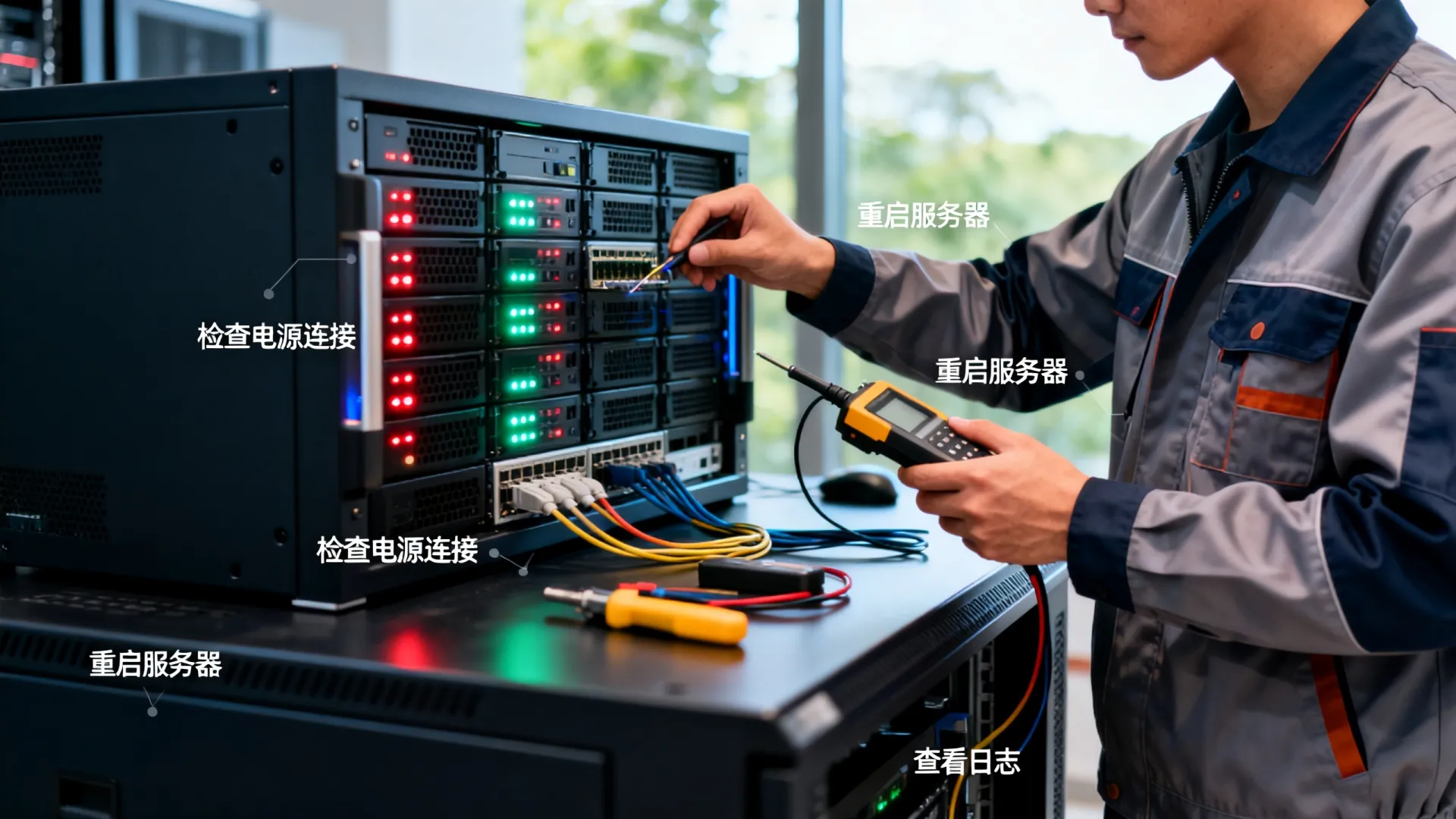 服务器突然关闭了?服务器故障处理解决方案 服务器故障处理解决方案