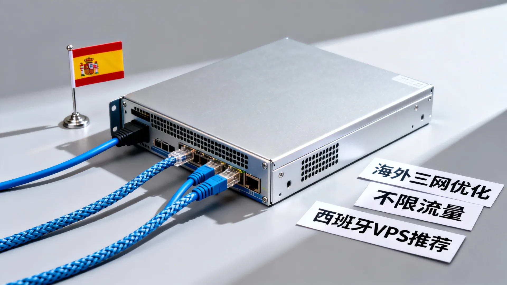 海外三网优化 西班牙VPS - Intel Xeon,不限制流量,仅需 海外三网优化 西班牙VPS