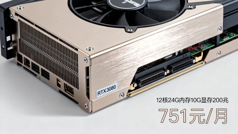 雨云RTX3080显卡云服务器性价比如何?12核24G内存10G显存200兆仅751元/月,国外VPS评测靠谱吗?