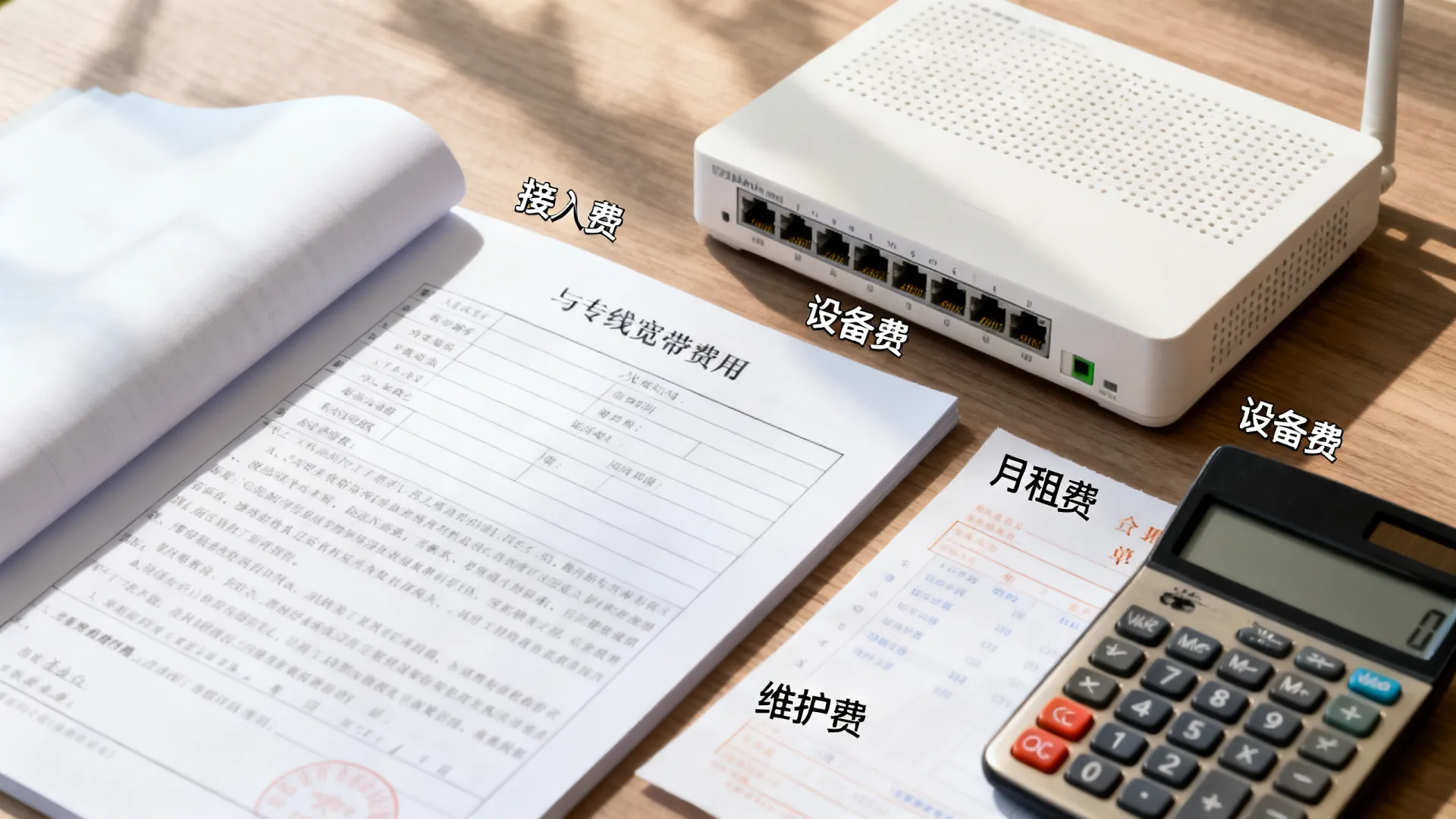 专线宽带费用组成,看完不再被坑 专线宽带费用组成