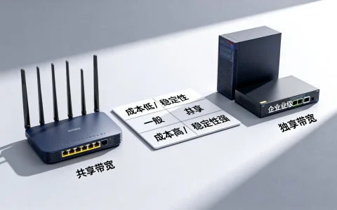 共享带宽和独享带宽哪个好？如何选择更划算？