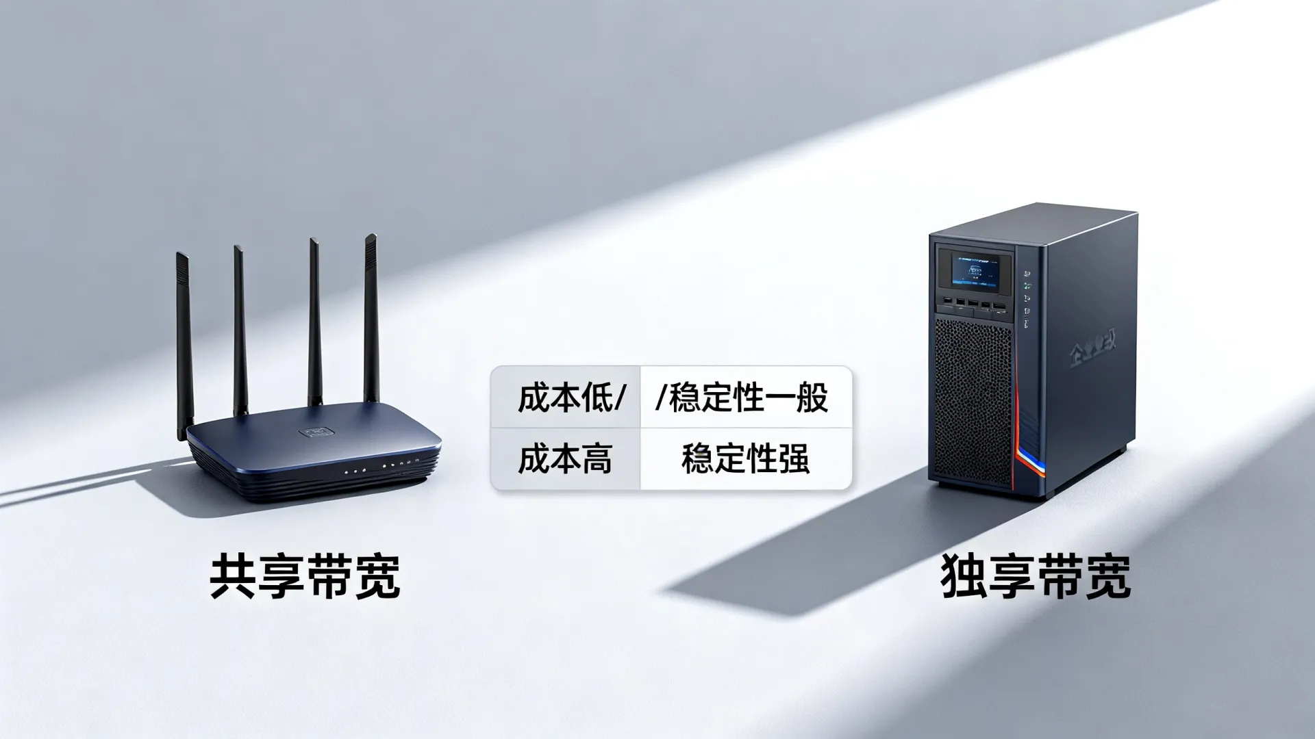 共享带宽和独享带宽哪个好
