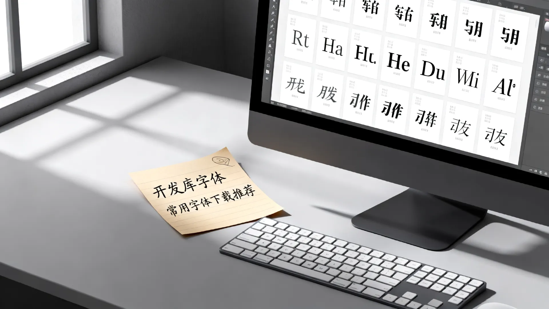 开发库 字体 开发库 字体