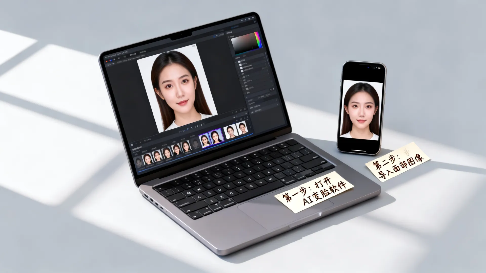 AI变脸怎么创建 AI变脸怎么创建