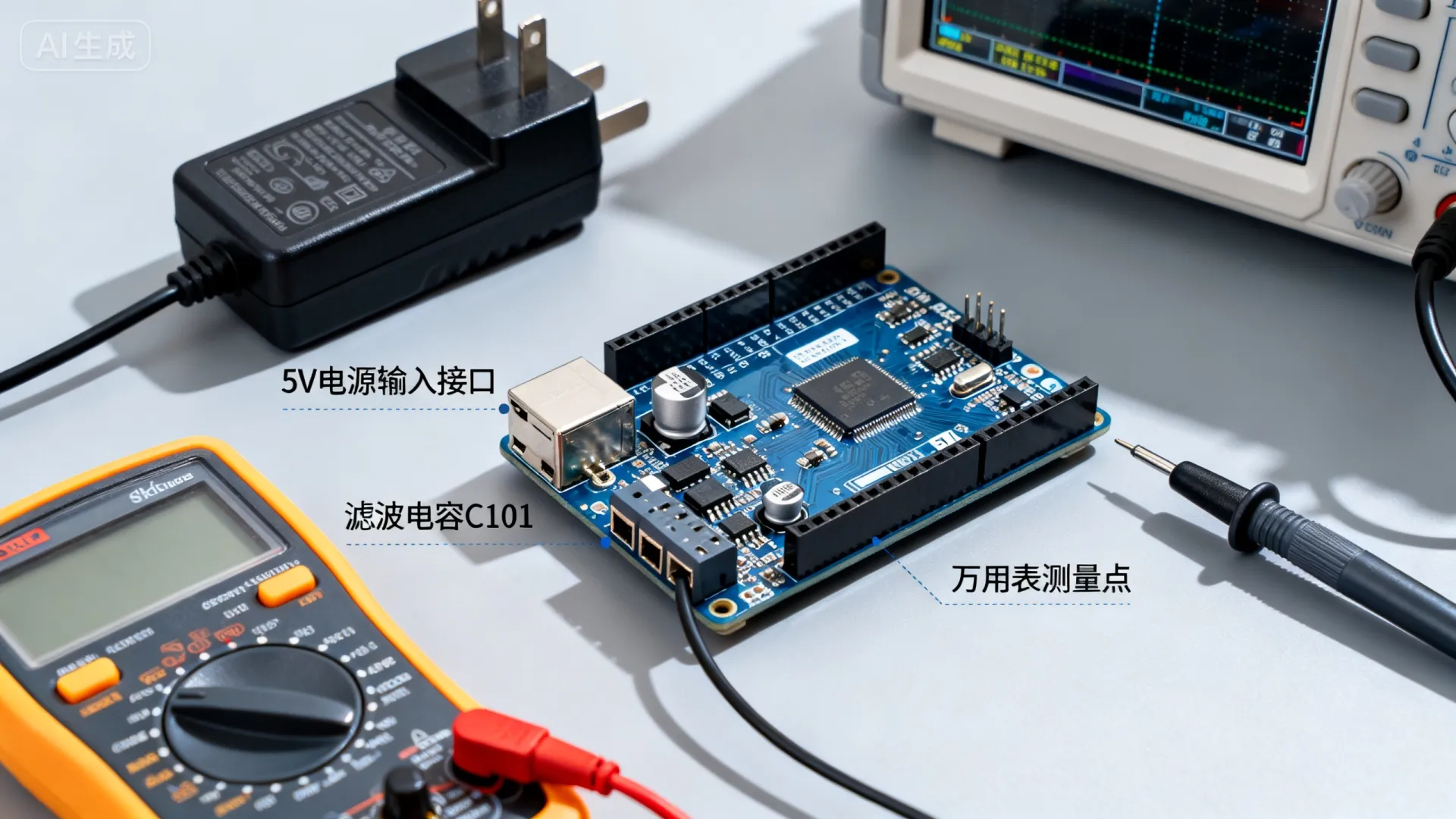 为什么开发板5V供电不稳定?如何解决开发板5V供电异常问题 为什么开发板5V供电不稳定?如何解决开发板5V供电异常问题