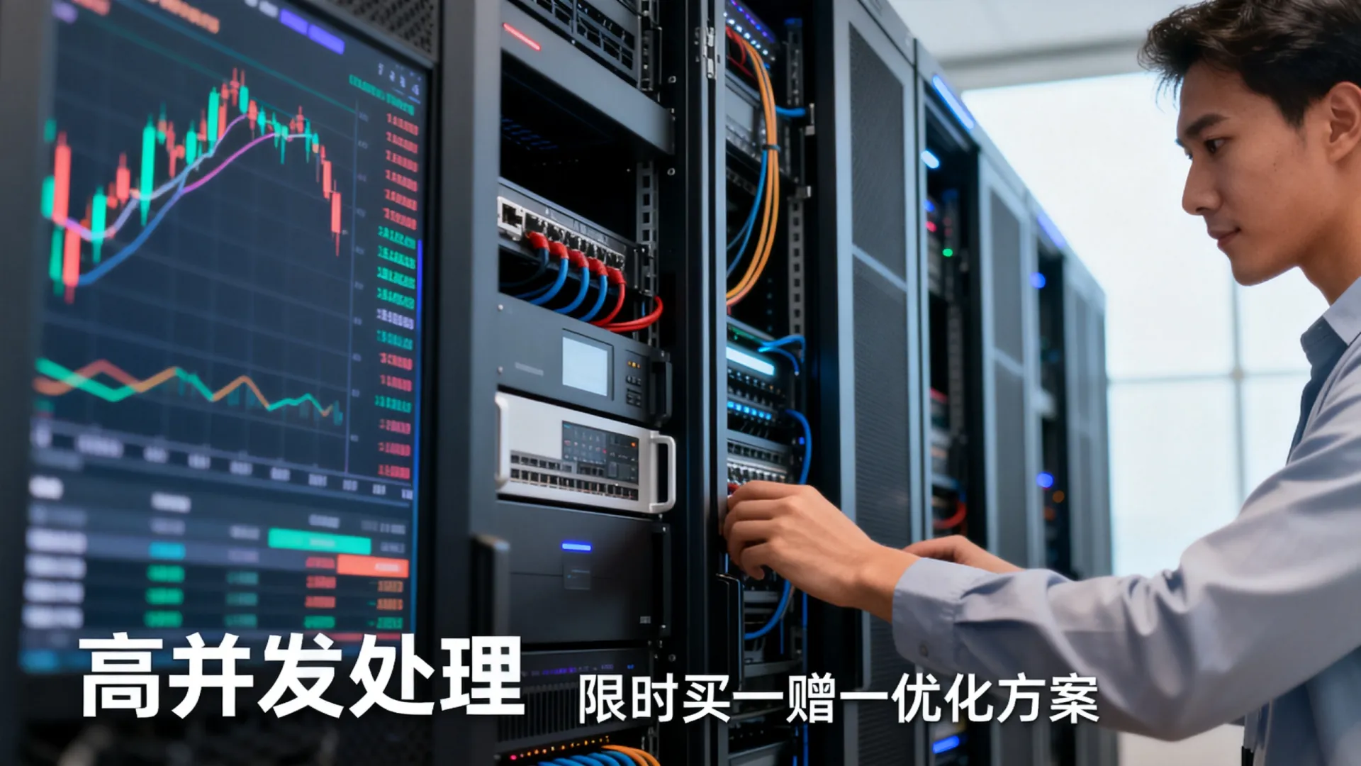 HostCram服务器如何应对高并发金融交易?限时买一赠一优化方案实战 HostCram服务器如何应对高并发金融交易