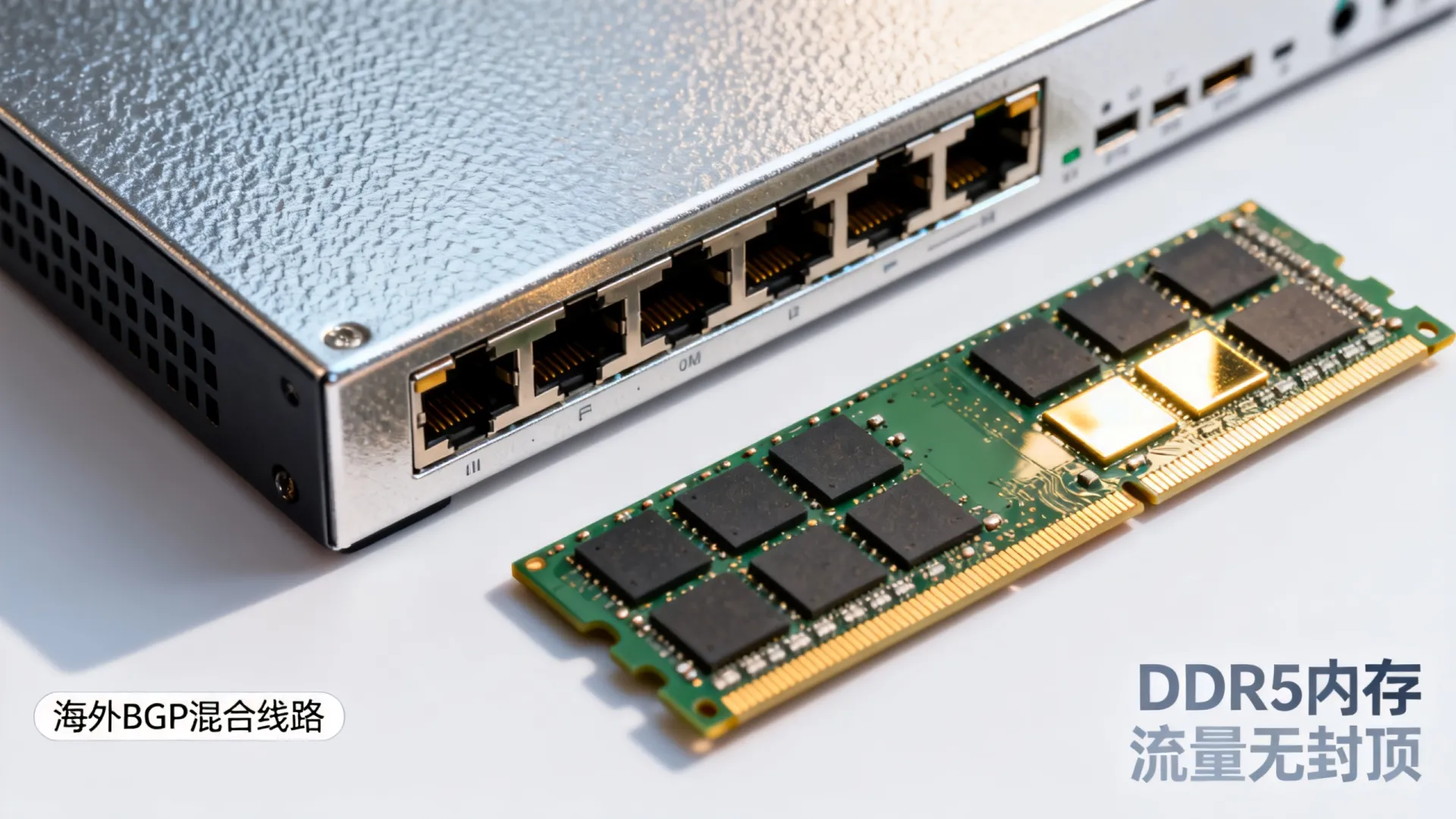 海外BGP混合线路怎么样？DDR5内存流量无封顶哪家好？
