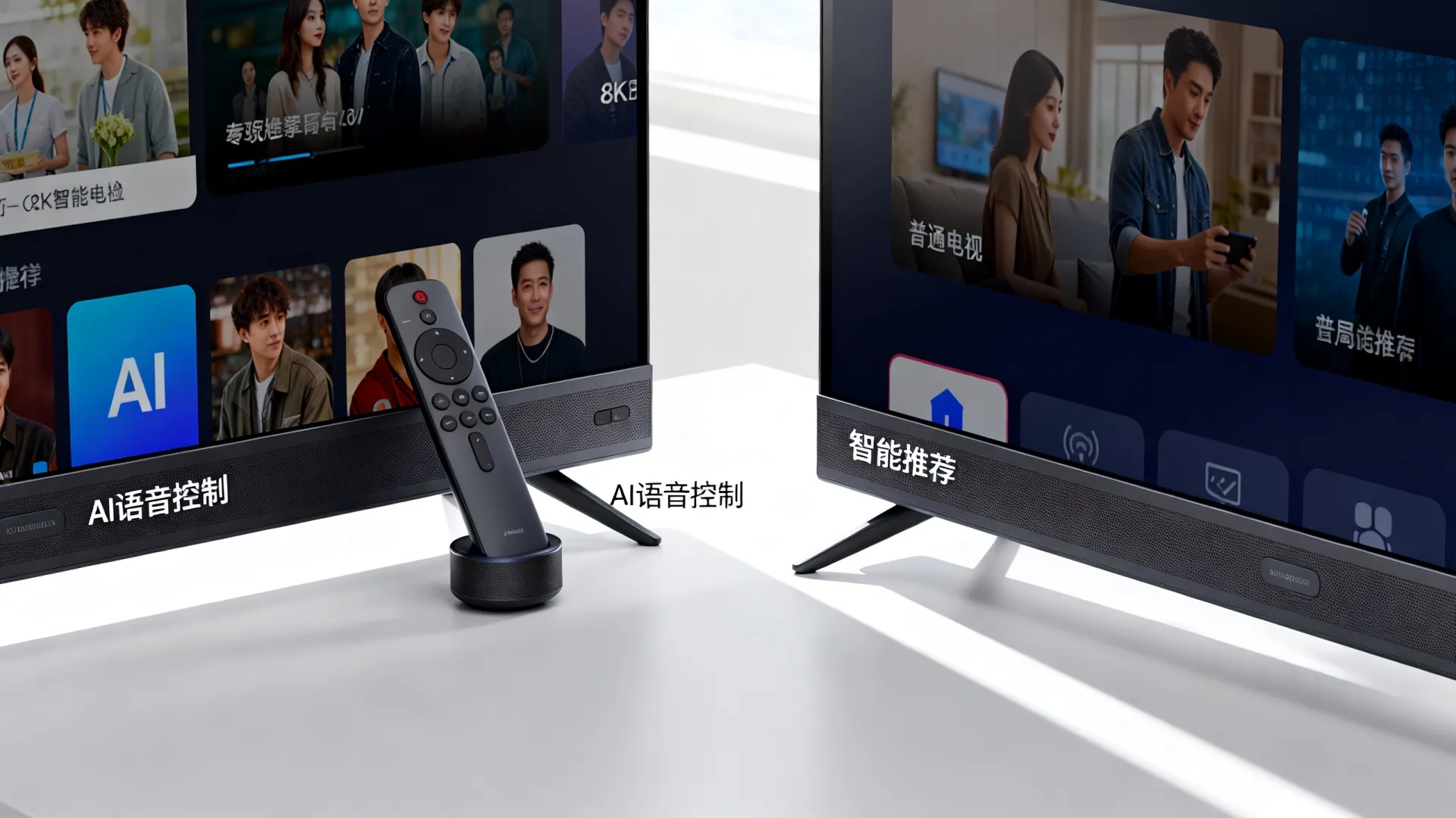 AI智能电视有什么作用，和普通电视区别大吗？