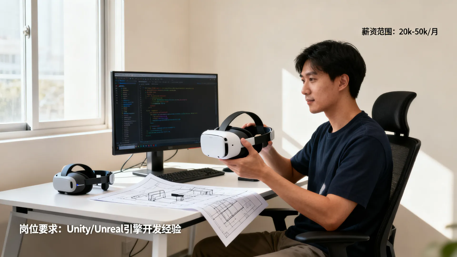 VR开发工程师薪资待遇怎么样?2026年VR开发招聘最新岗位要求 2026年VR开发招聘最新岗位要求