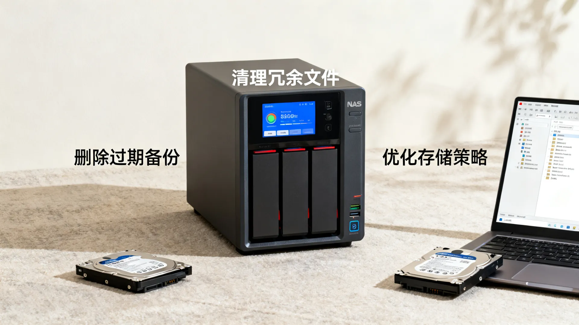 国外nas云存储空间不足怎么办，如何快速清理释放空间？