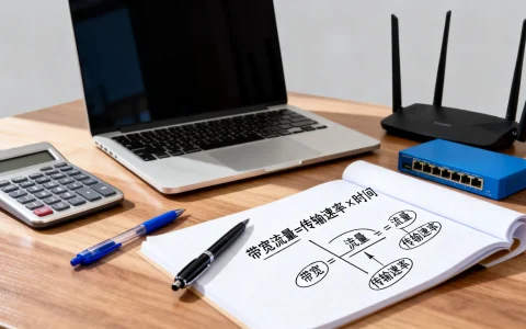带宽流量怎么计算？带宽流量计算公式方法