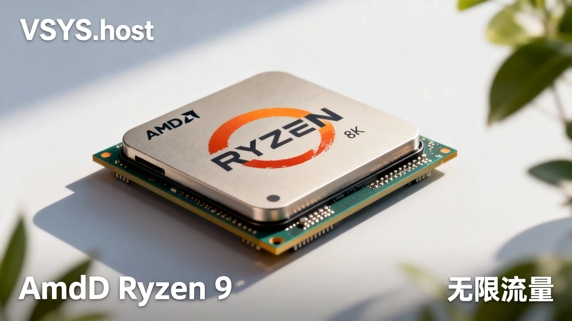 2026年海外BGP混合线路哪个好？VSYS.host AMD Ryzen 9无限流量评测
