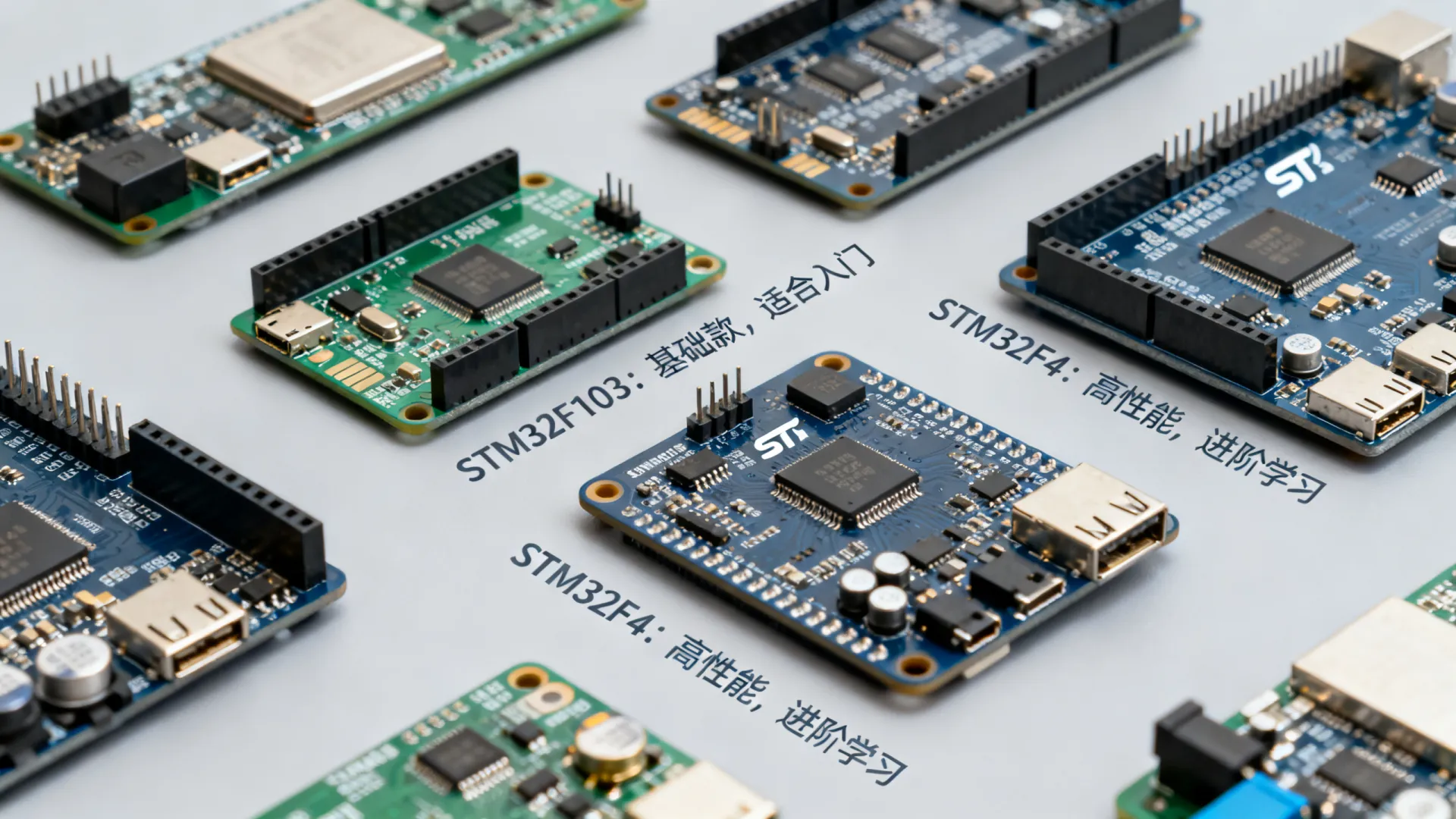 ST开发板怎么选，STM32开发板哪个型号适合初学者