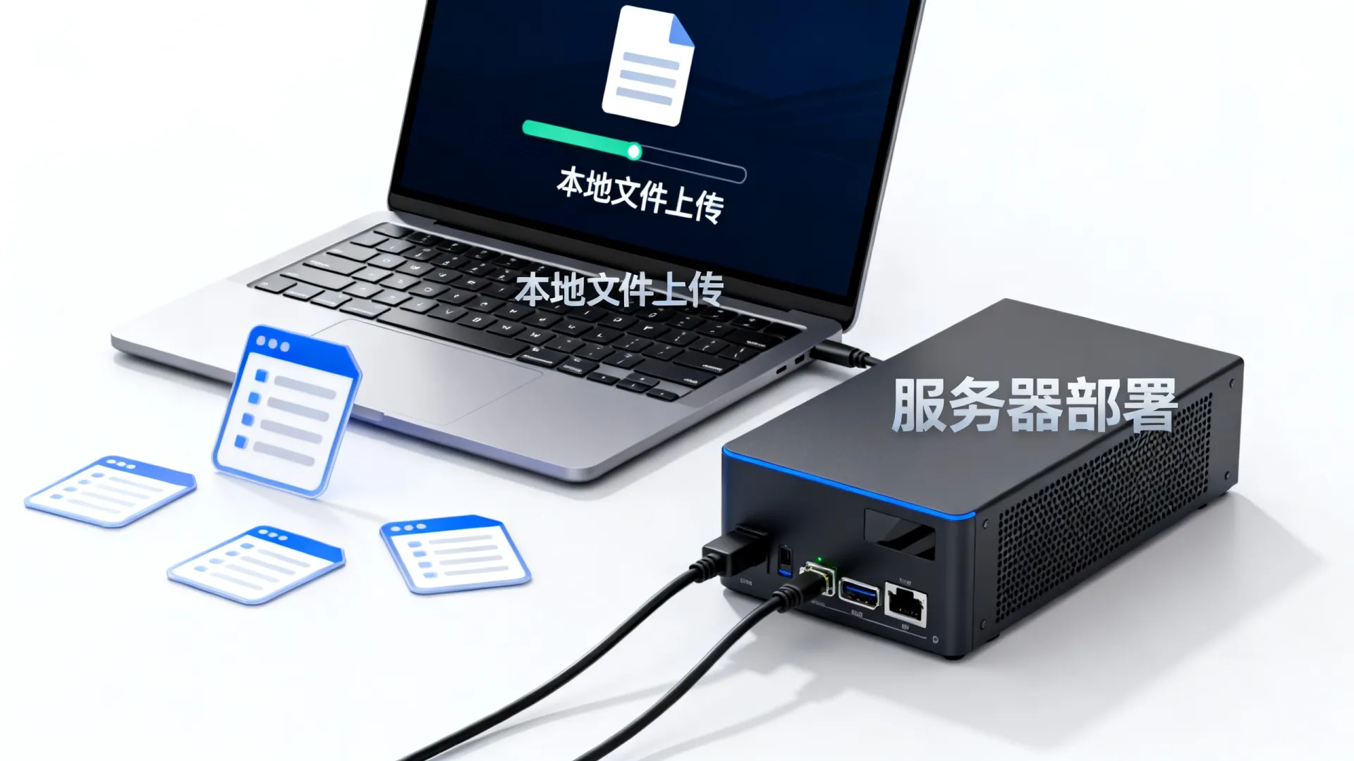本地网站怎么上传到服务器，服务器部署文件怎么操作？