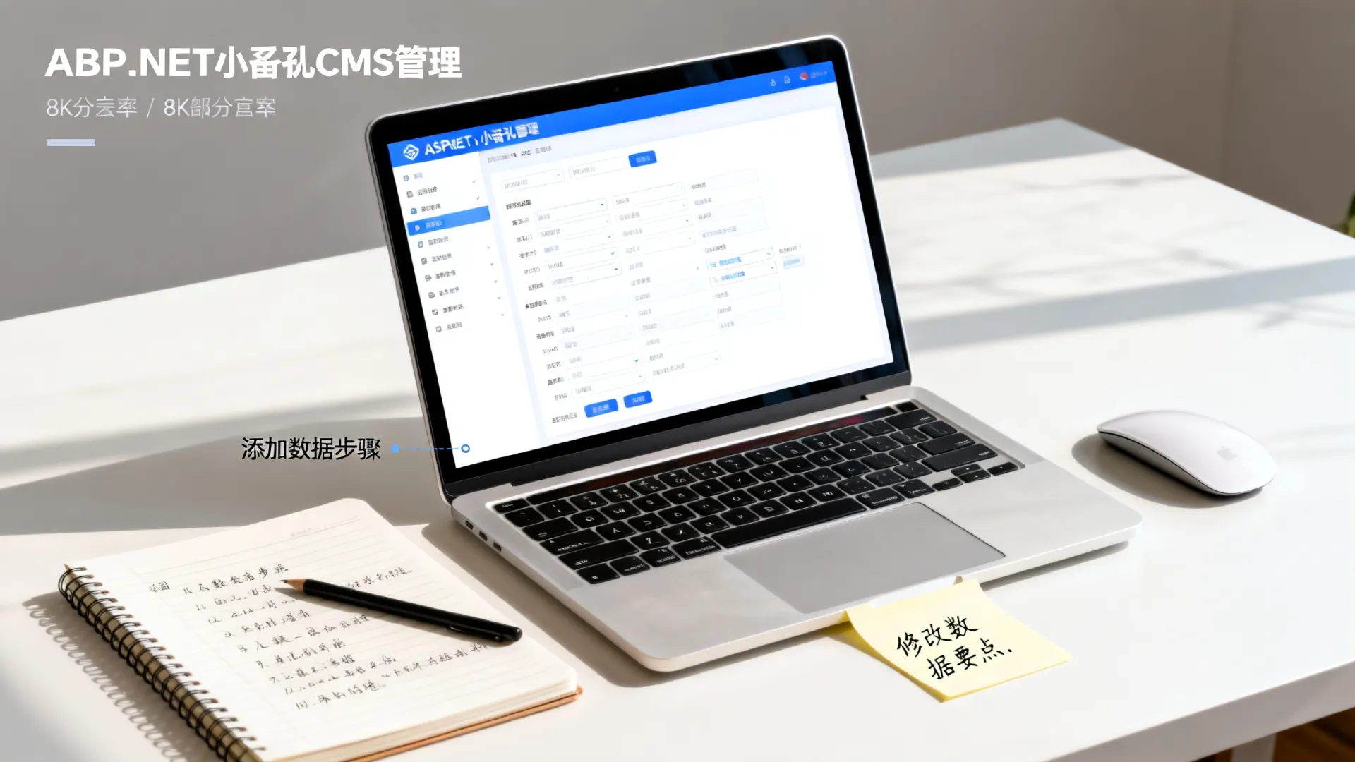 如何在ASP.NET小孔子CMS中添加修改数据 | 详细教程步骤解析 NET小孔子CMS中添加修改数据