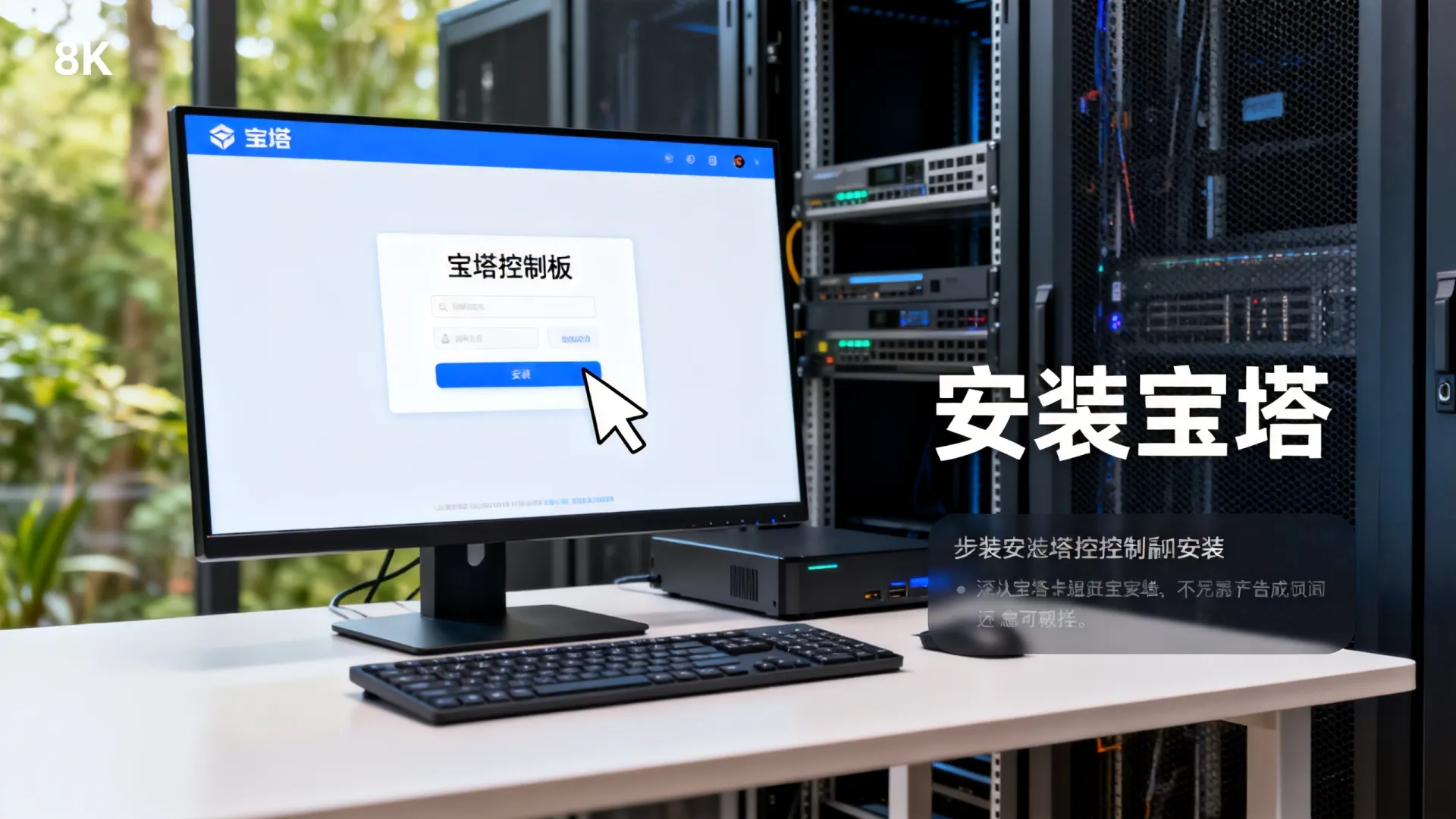 服务器如何安装宝塔，服务器搭建宝塔控制面板怎么弄？