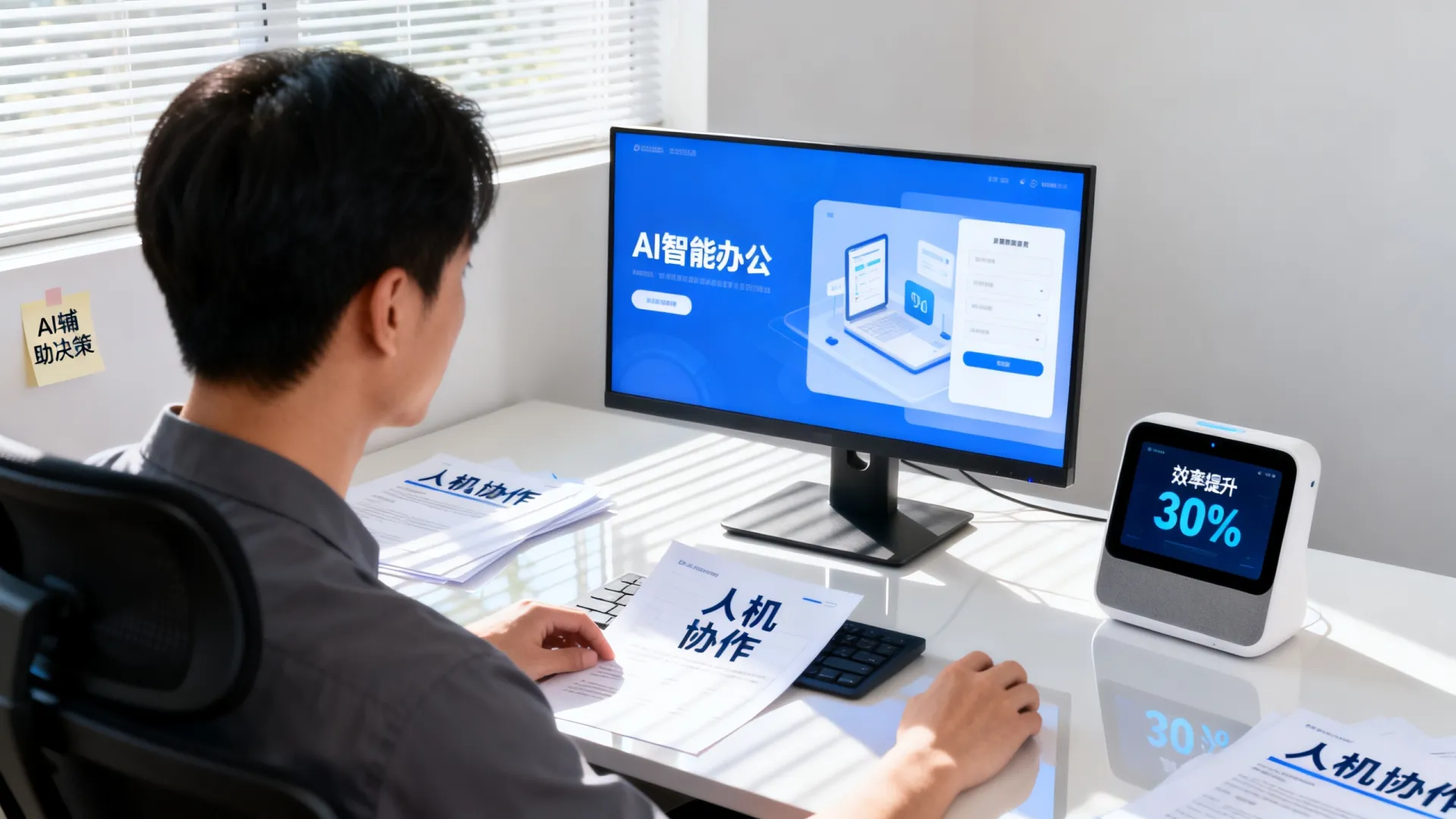 AI智能办公对工作有什么影响，会取代人类吗