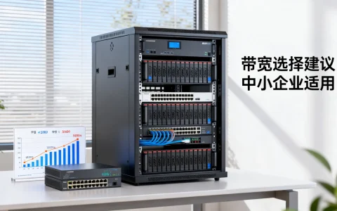 中小企业服务器带宽选择建议,带宽多少合适?