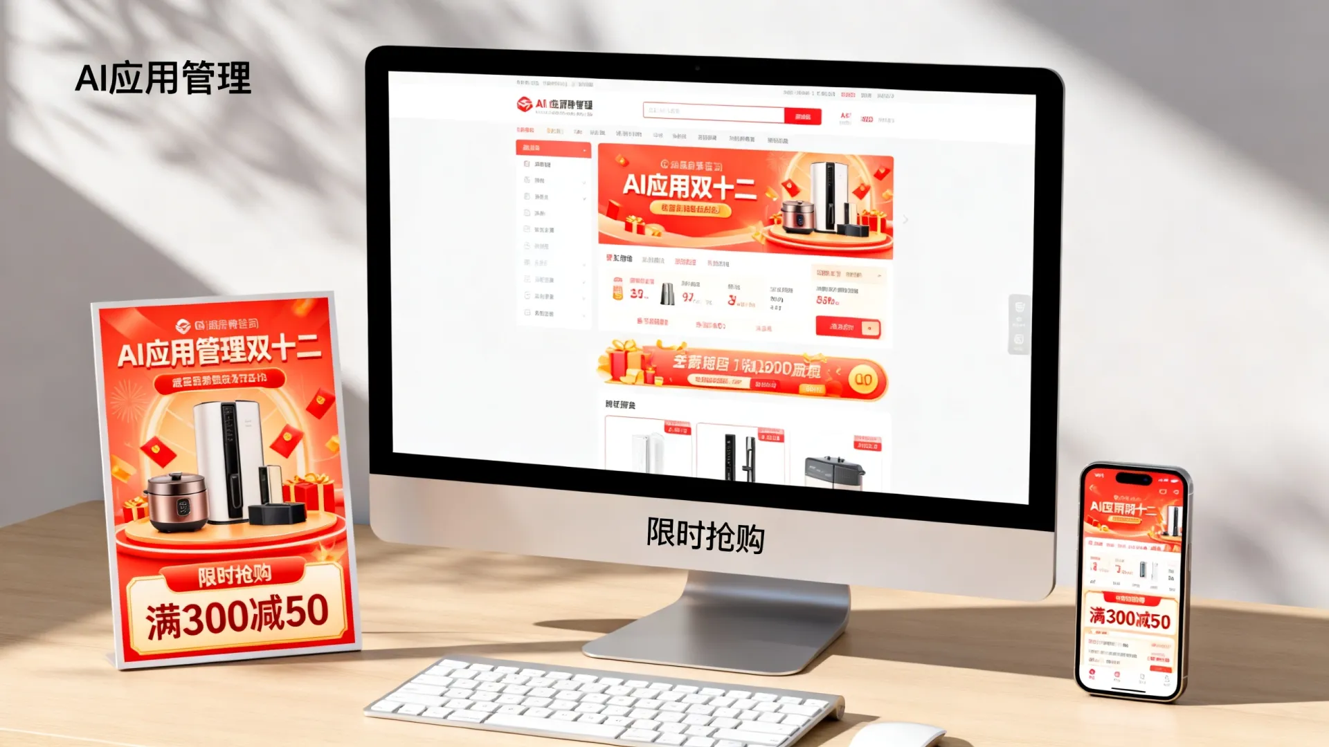 AI应用管理双十二促销活动 AI应用管理双十二促销活动