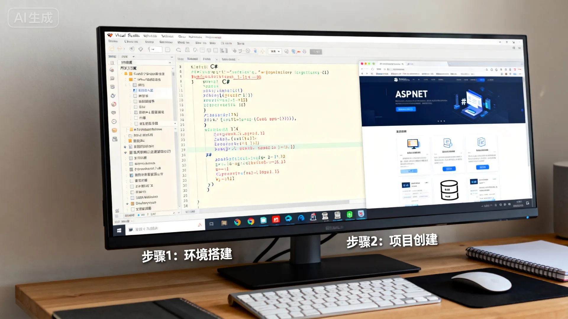ASP.NET动态网站如何制作?详细步骤与实战教程解析 NET动态网站如何制作