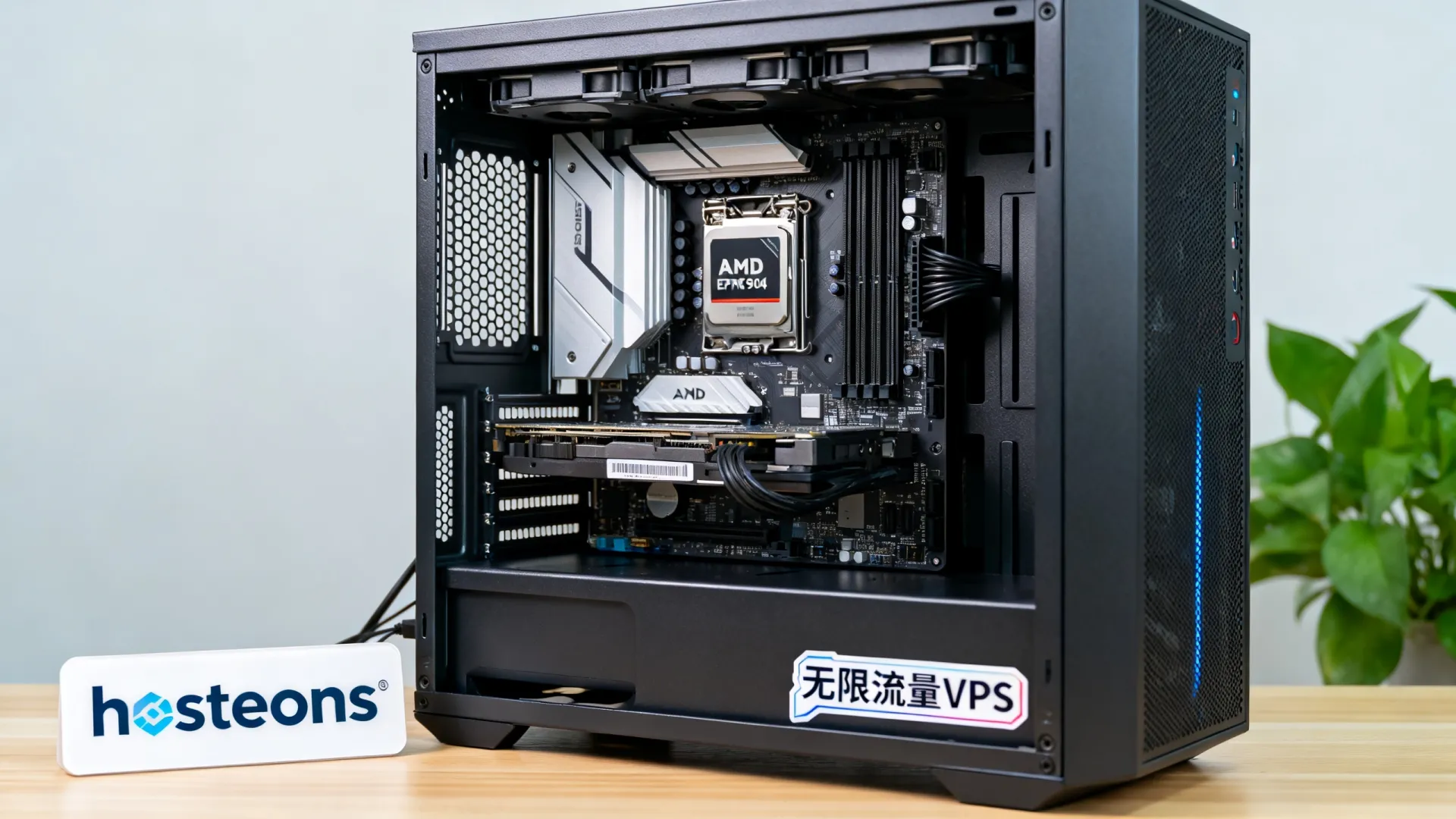 海外三网优化 hosteons - AMD EPYC 9004,无限流量 海外三网优化 hosteons