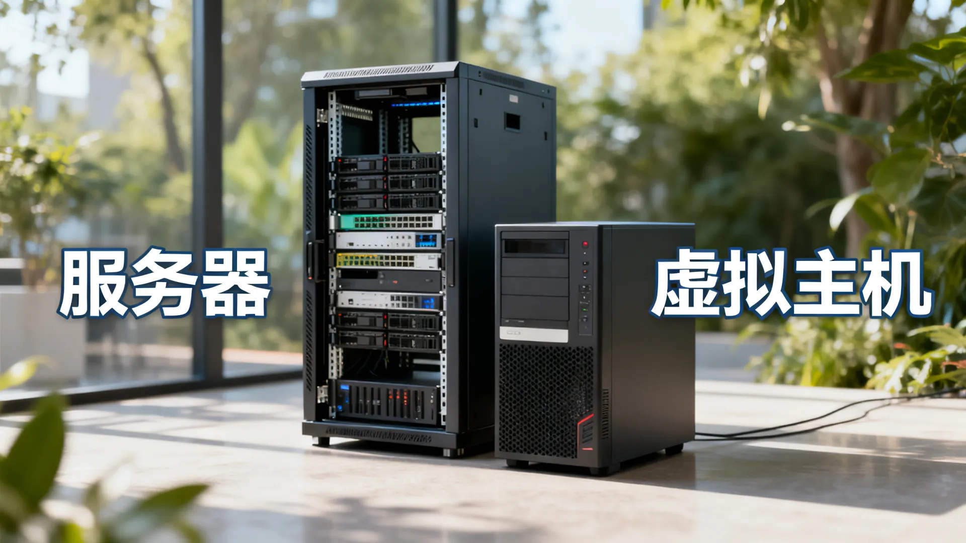 服务器和虚拟主机的异同 服务器和虚拟主机的异同