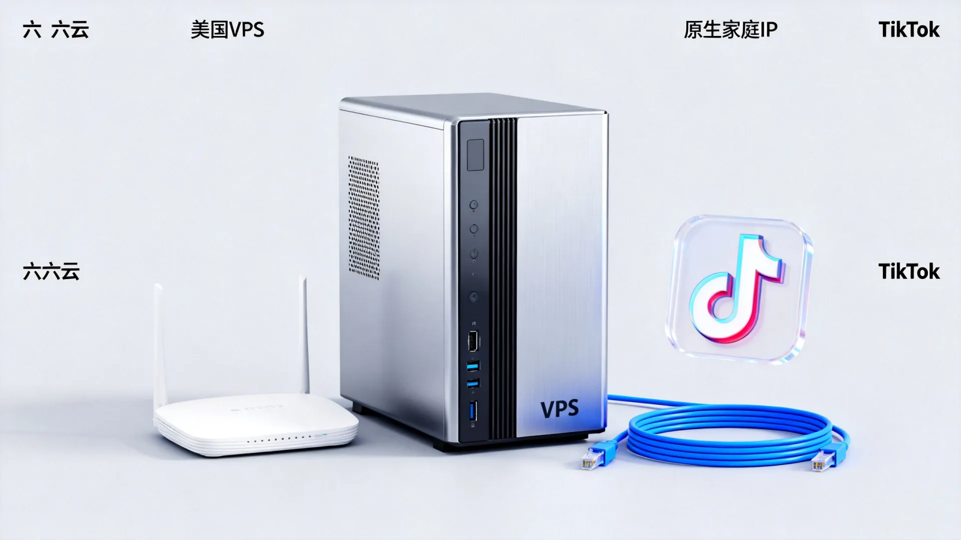 六六云美国双ISP VPS测评:原生美国家庭IP,IP纯净度高,Tiktok短视频外贸运营必备 - 双ISP 六六云美国双ISP VPS测评