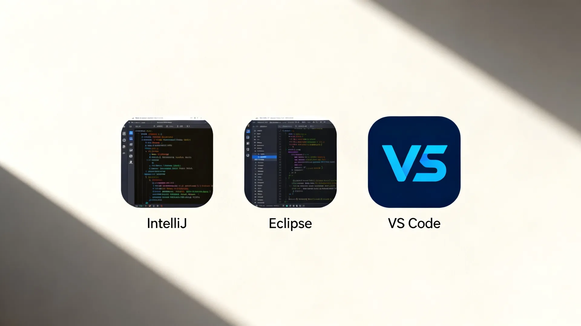 Java初学者选哪个IDE?IntelliJ、Eclipse还是VS Code Eclipse还是VS Code
