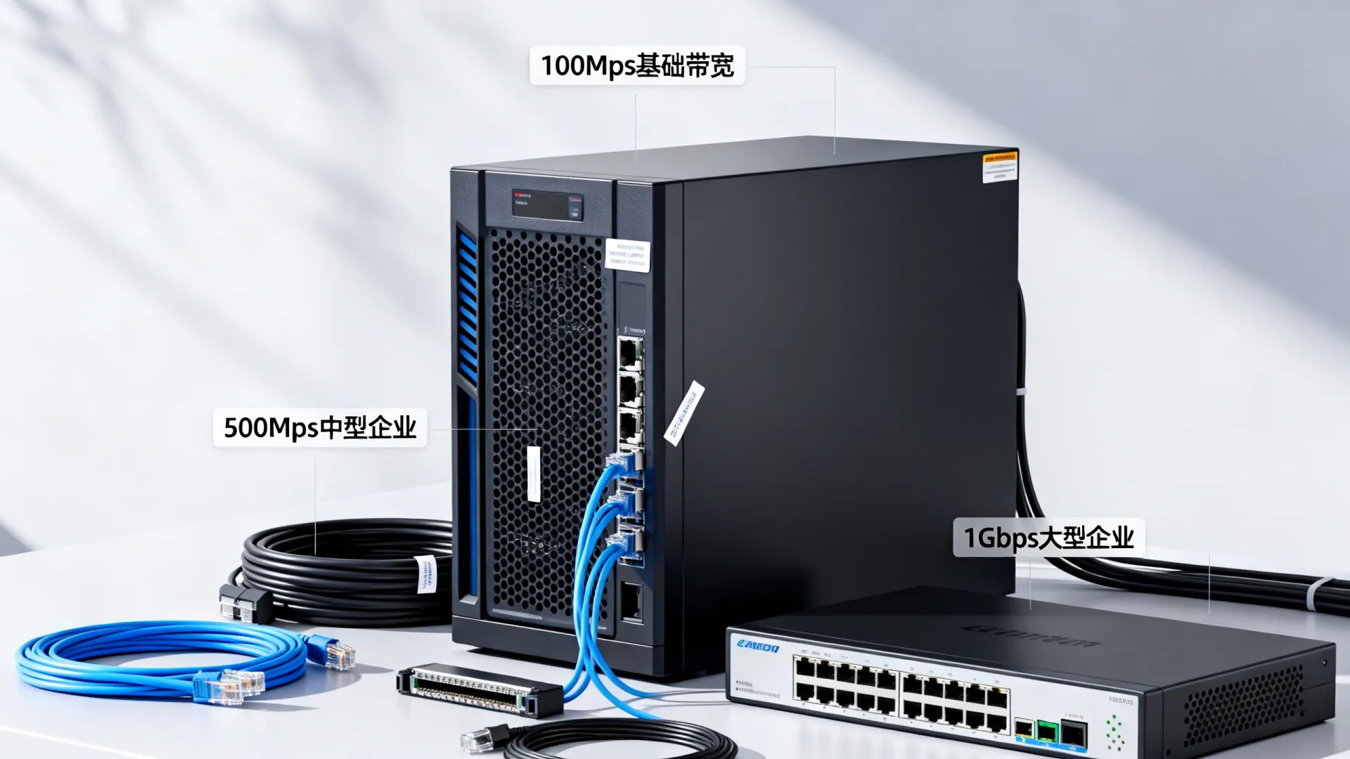 企业用服务器带宽多大合适?参考这个标准 企业用服务器带宽多大合适