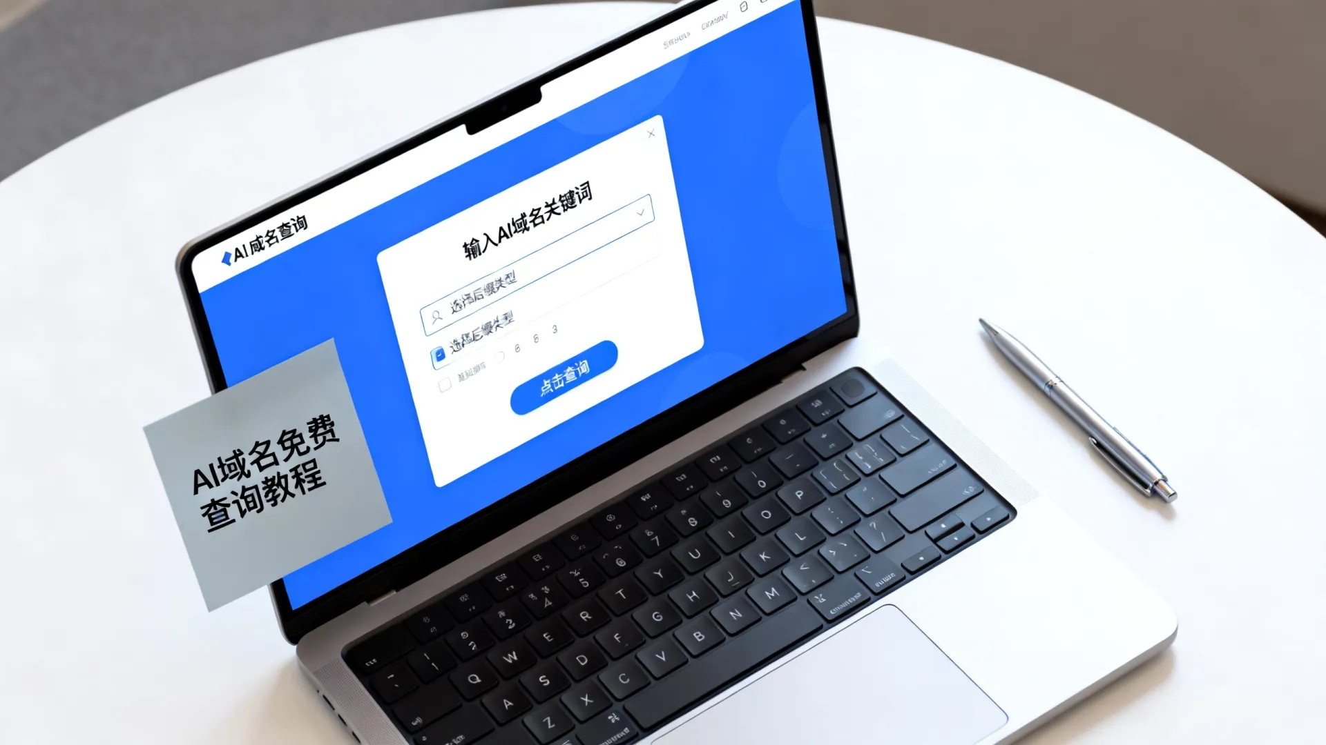 如何快速查询可用AI域名?AI域名免费查询教程网站 如何快速查询可用AI域名