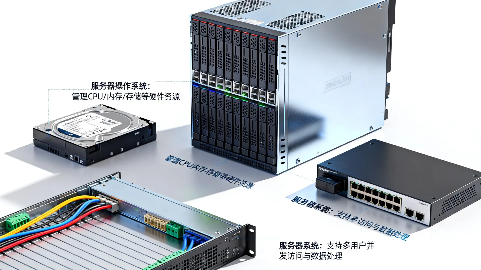 服务器操作系统作用是什么，服务器系统主要用来做什么